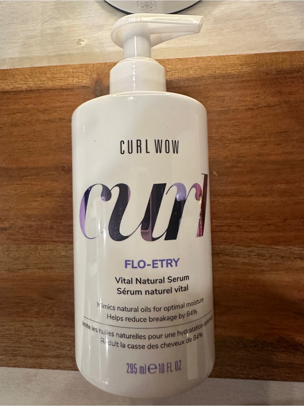 CurlWow FLO-ETRY Vital Natural Serum - White